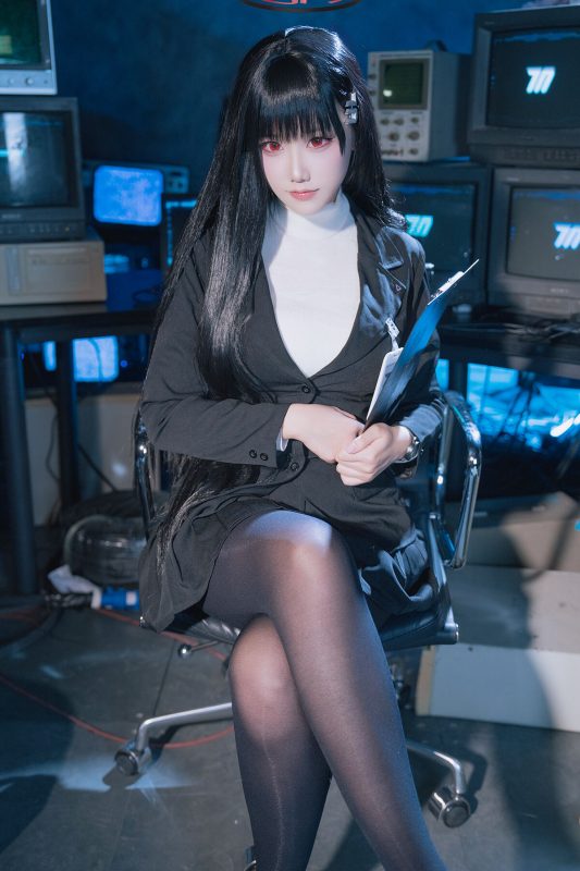 Coser@lunananya – Blue Archive 調月リオ (31P)-六月图吧