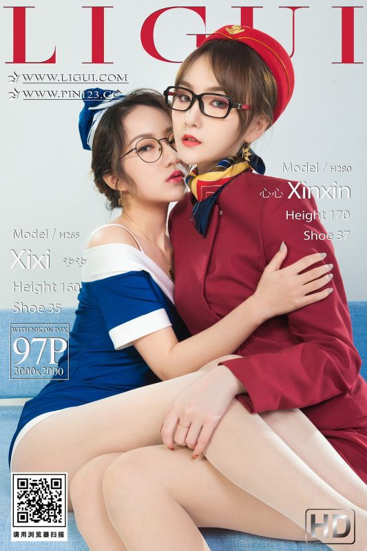 Ligui丽柜 2022.11.11 Shio Shio and Xin Xin-六月图吧