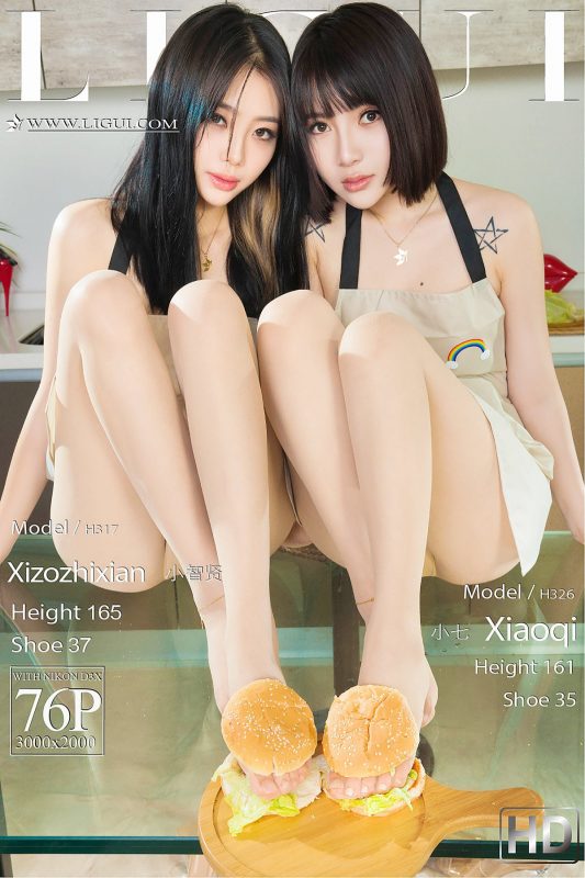 Ligui丽柜 2022.03.18 Xiao Zhi Xian and Xiao Qi-六月图吧