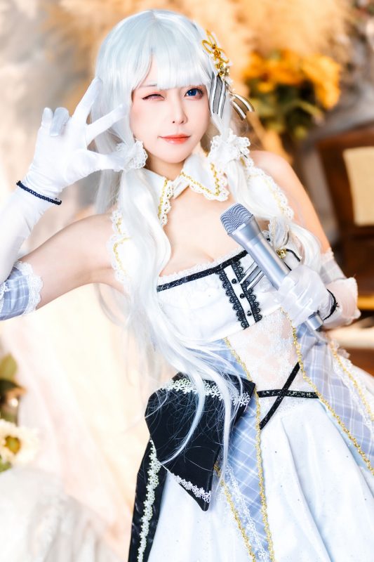 Coser@樱岛嗷一 – 碧蓝航线 光辉μ兵装 (21P)-六月图吧