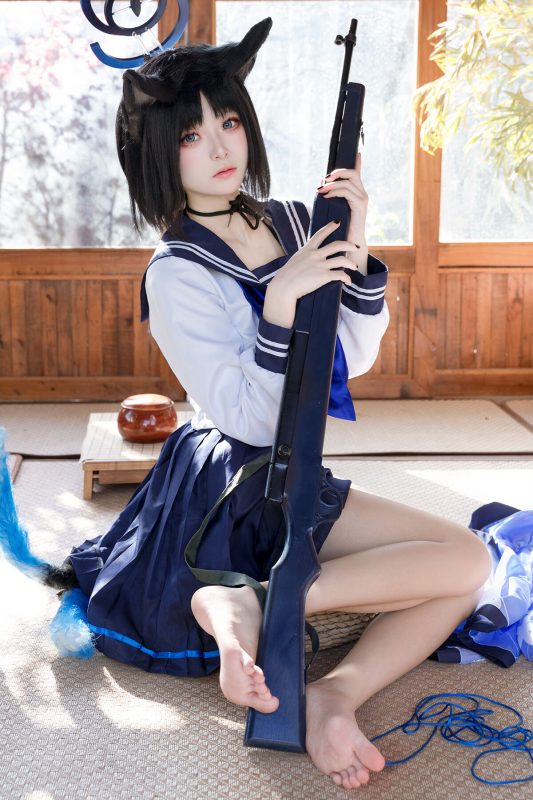 Coser@九柒喵 – 桐生桔梗 (89P)-六月图吧