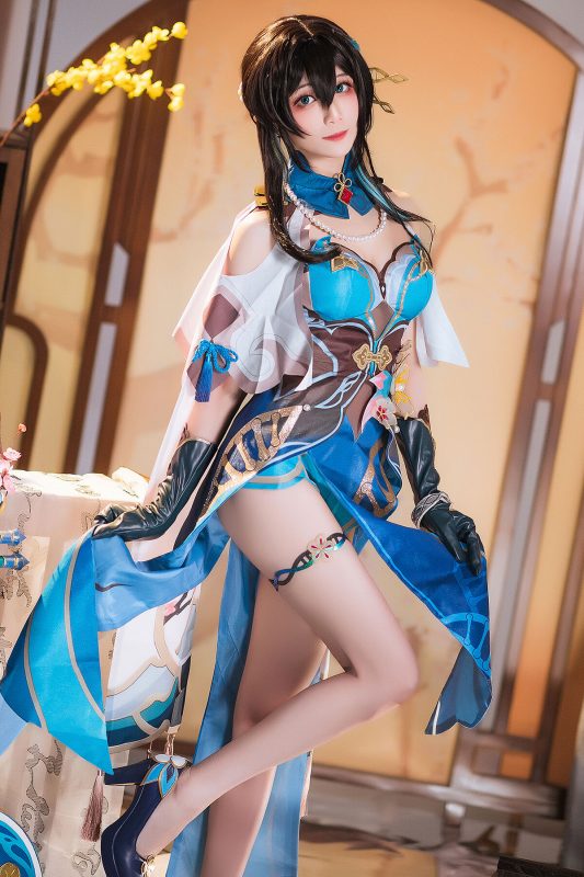Coser@Tomoyo酱 – 星穹铁道 阮梅 (23P)-六月图吧