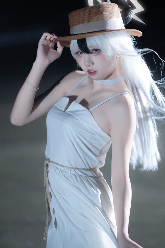 Coser@纸悦Etsu_ko – 加代子白裙 (21P)-六月图吧