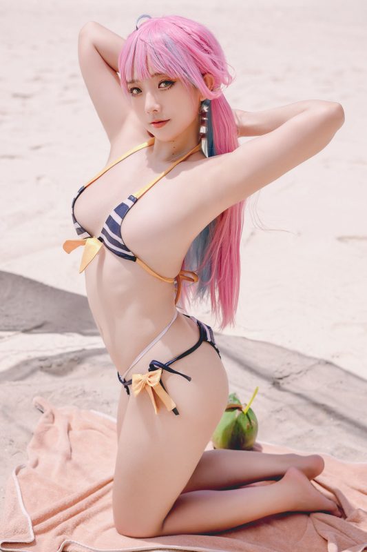 Coser@Messie Huang – Aqua Bikini (35P)-六月图吧