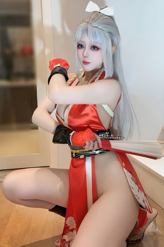Coser@九言 – 永劫无间 不知火舞 (34P – 1V)-六月图吧