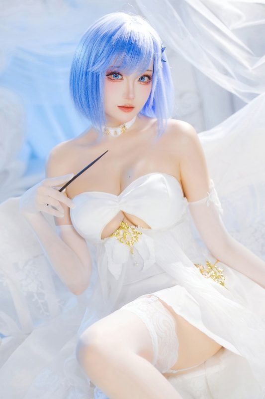 Coser@瓜希酱 – 碧蓝航线 恰巴耶夫 白骑兵的旋律 (20P)-六月图吧