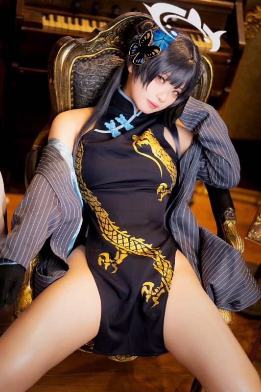 Coser@伊喵君 – 蔚蓝档案妃咲 (26P)-六月图吧