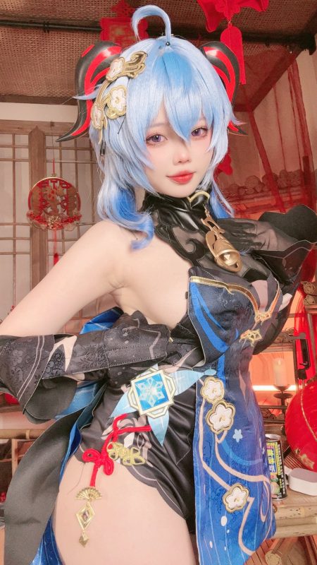 Coser@小瑶幺幺 – 甘雨海灯节礼服 (41P)-六月图吧