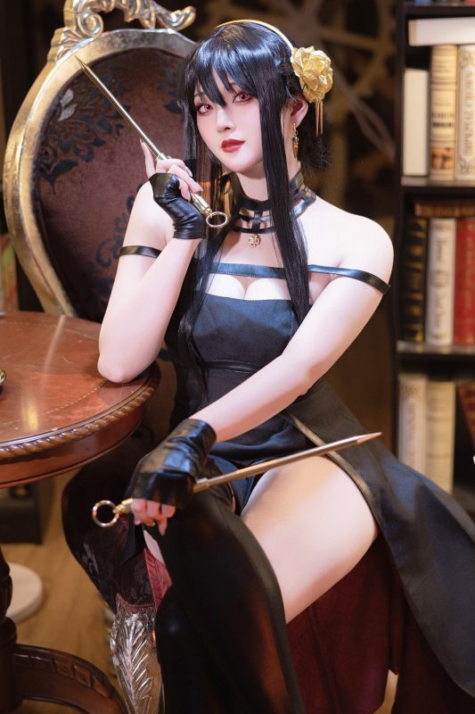 Coser@Natsuko夏夏子 – 间谍过家家 约尔 (64P)-六月图吧