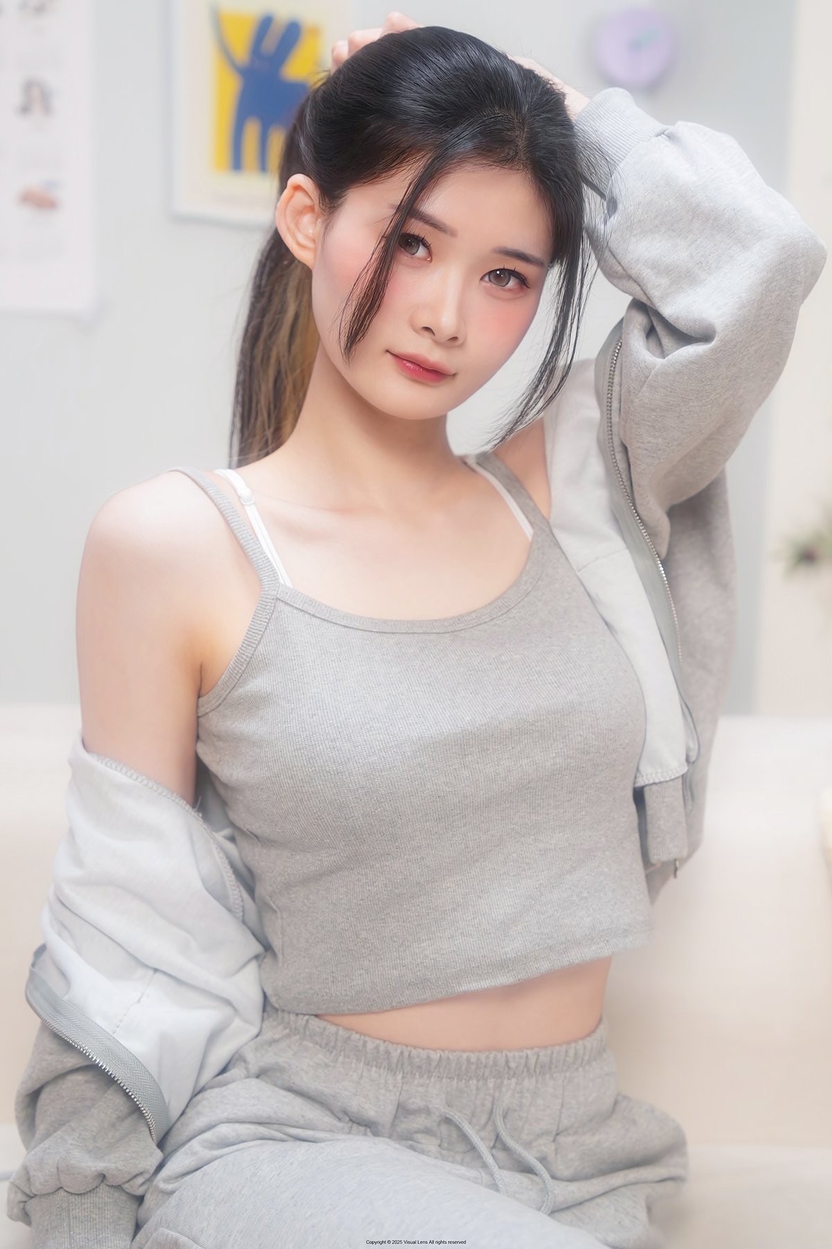 Visual Lens Harang – Work Out With Me (54P)-六月图吧