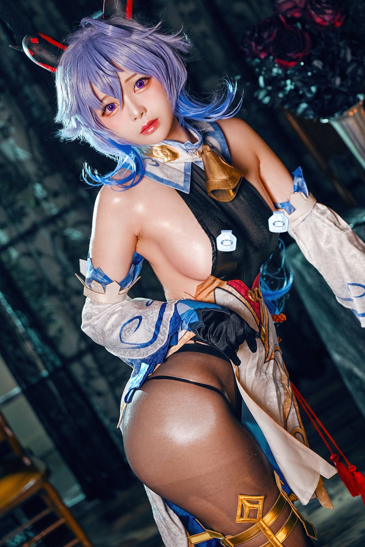 Coser@Hachi_小芭 – Ganyu (16P)-六月图吧