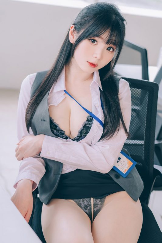 Coser@霜月shimo – 霜月的秘密辦公室 Shimo Secret Office Part02 (63P)-六月图吧