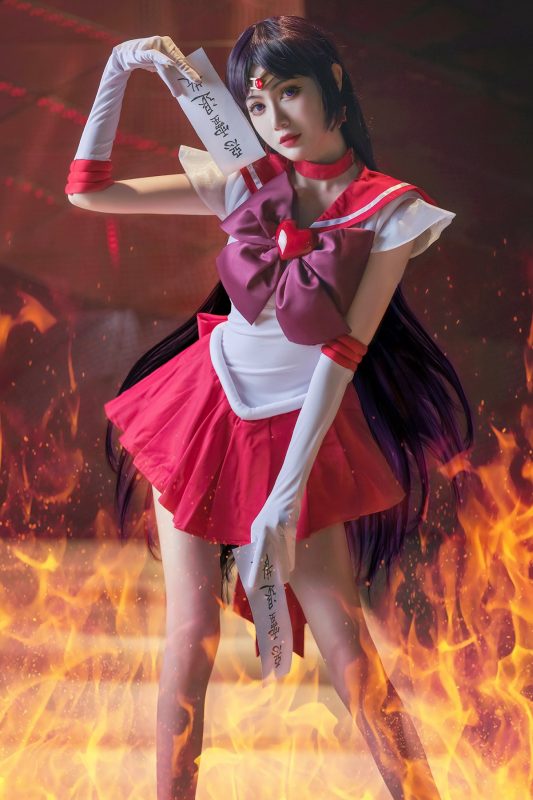 Coser@一米八的大梨子 – 火野丽 (48P)-六月图吧