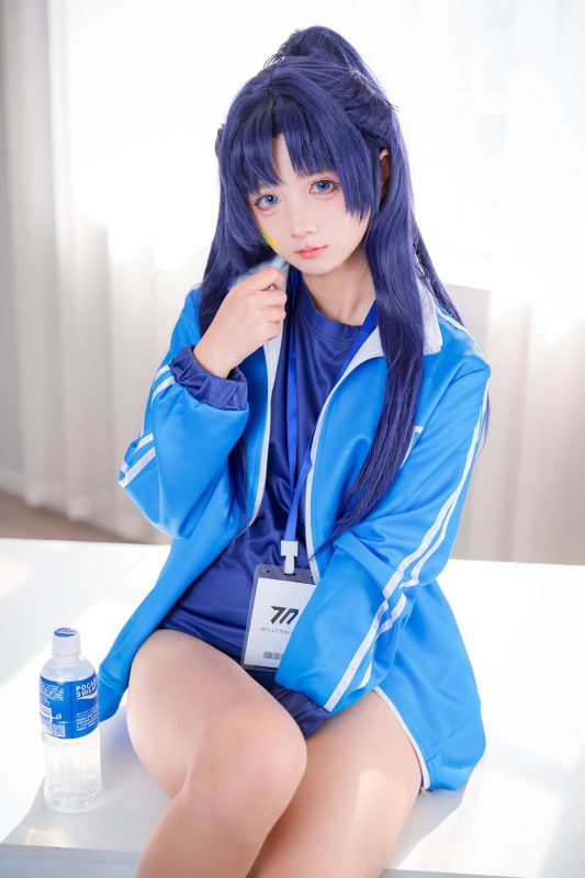 Coser@喜欢爱理吗 – 体操服优香 (56P)-六月图吧