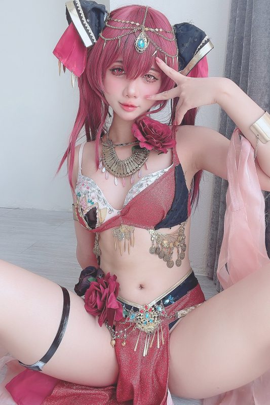 Coser@PoppaChan – Marine Houshou Part01 (56P – 9V)-六月图吧