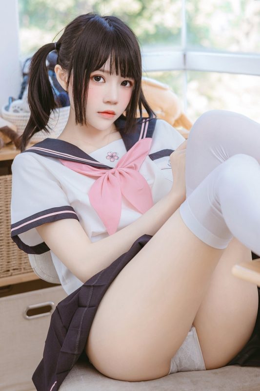 Coser@桜桃喵 – 雪糕 (41P)-六月图吧