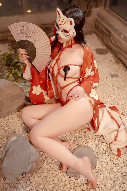 Coser@Bangni邦尼 – 和服束缚 Part02 (46P)-六月图吧
