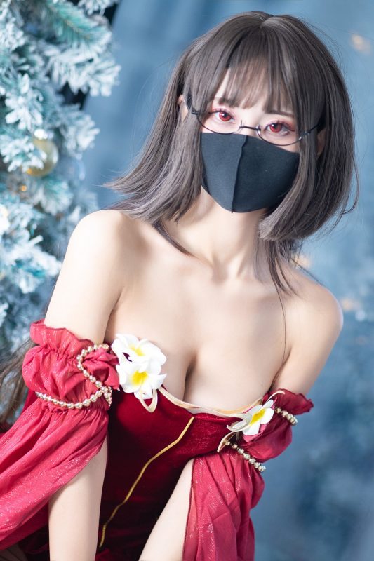 Coser@职业奶妈三水子 – 圣诞礼物 (20P)-六月图吧