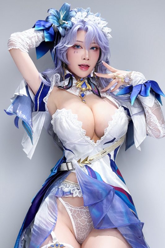 Coser@水淼aqua – 鸣潮 坎特蕾拉 自拍 (25P)-六月图吧