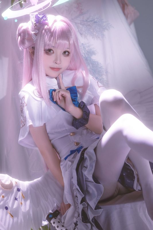 Coser@矢量鱼 – 蔚蓝档案 圣园未花 (27P)-六月图吧