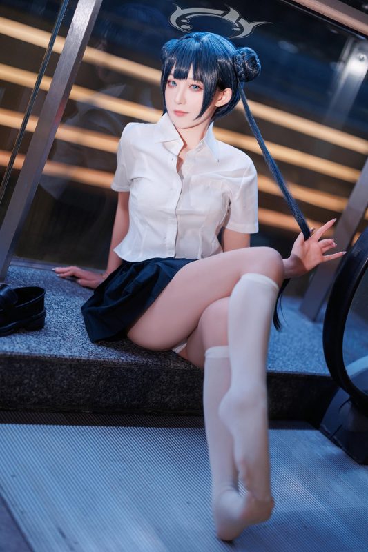 Coser@封疆疆v – 妃咲JK (34P)-六月图吧