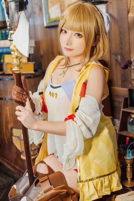 Coser@是三不是世w – 莱莎的炼金工坊 (25P)-六月图吧