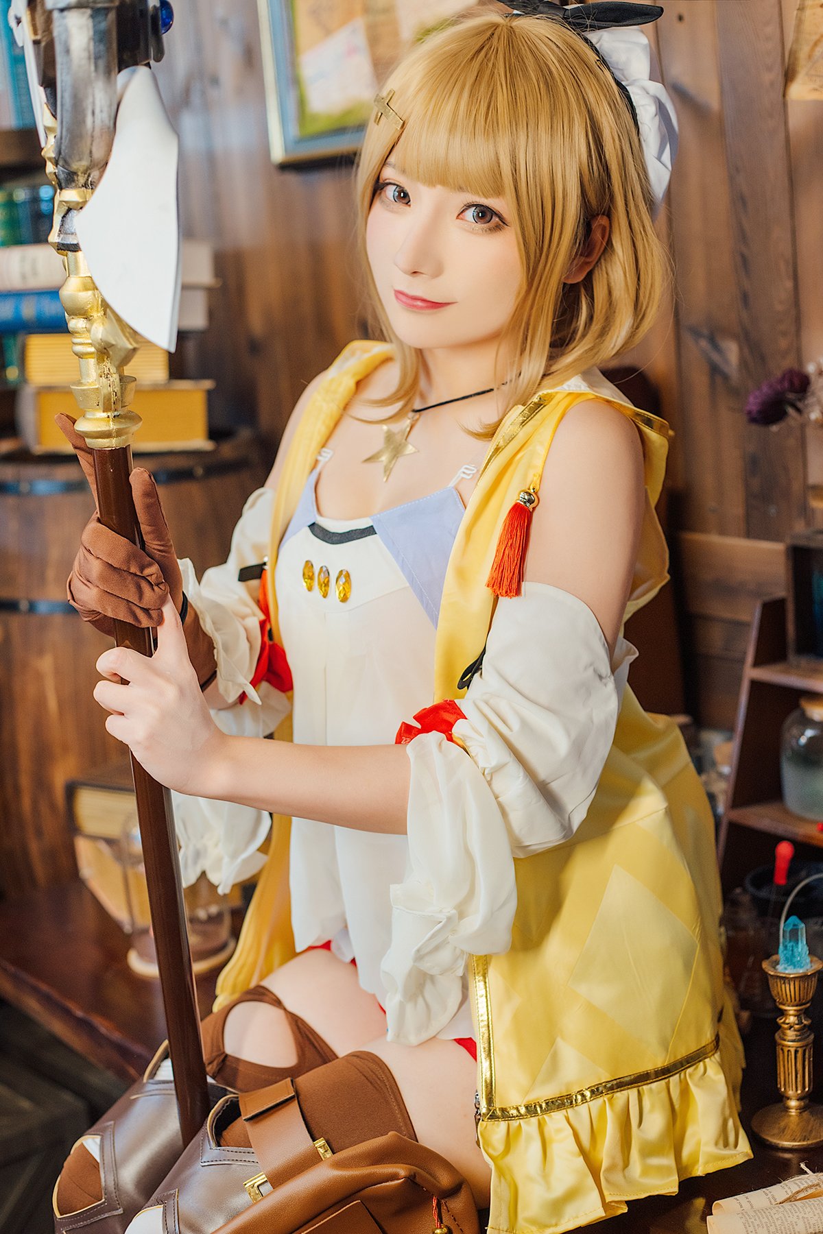 Coser@是三不是世w – 莱莎的炼金工坊 (25P)-六月图吧