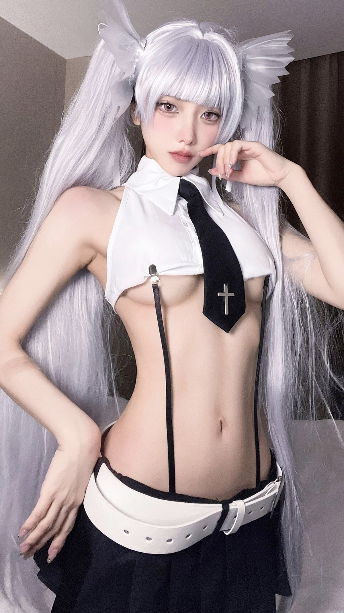 Coser@果咩酱w – 天使女警 (24P)-六月图吧
