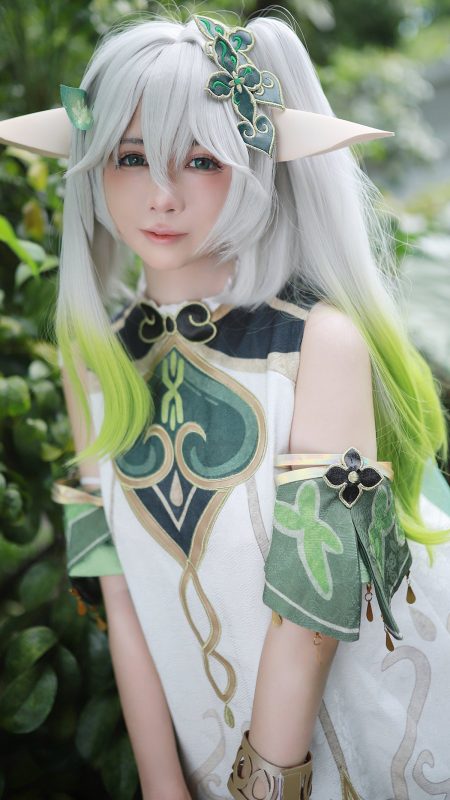 Coser@上杉绘梨落 – 纳西妲 (47P)-六月图吧